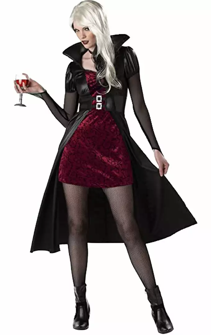 California Costumes Halloween Adult Sexy Vampiress Costume 1 California Costumes Halloween Adult Sexy Vampiress Costume