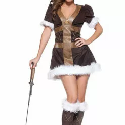 Generic Around The World Adult Viking Princess Costume