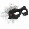 Generic Masquerade Ball Black Masquerade Facepiece