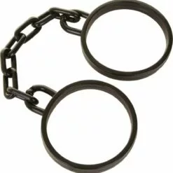Bristol Novelty Convict Shackle Handcuffs Cops & Robbers