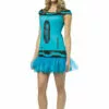 Rasta Imposta Crayons Ladies Steel Blue Crayola Crayon Costume