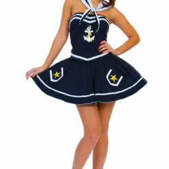 Roma Womens Flirty Blue Sailor Costume American / USA