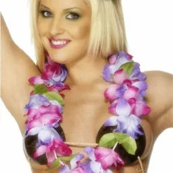 Smiffys Around The World Flower Leis Garland Accessory