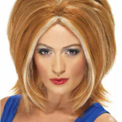 Smiffys British / UK Ginger Power Wig Accessory