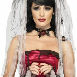 Smiffys Wedding Gothic Bride Kit Accessory