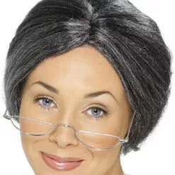 Smiffys Fairytales Grey Granny Wig