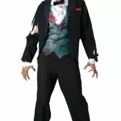 InCharacter Costumes Mens Gruesome Halloween Groom Costume Wedding