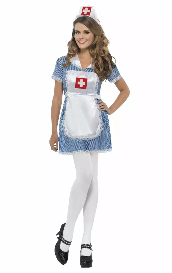 Smiffys Hospital Nurse Costume Costumes Under £20 1 Smiffys Hospital Nurse Costume Costumes Under £20