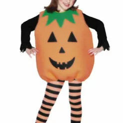 Smiffys Halloween Kids Orange Pumpkin Costume