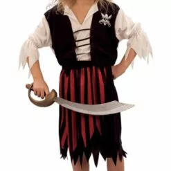 Bristol Novelty Kids Pirate Cutie Costume