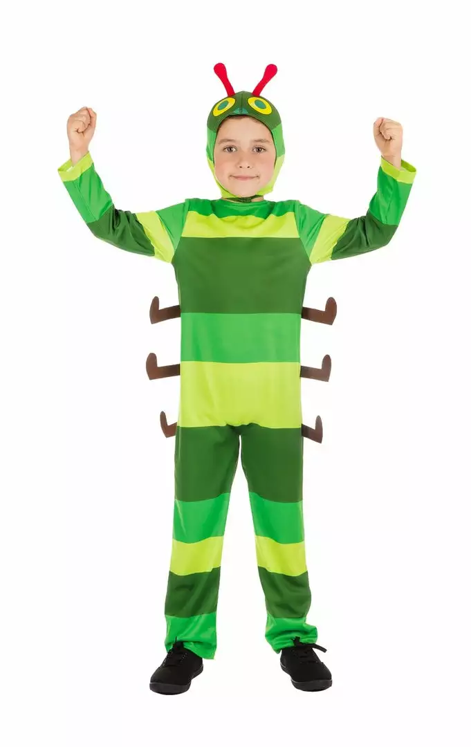 Bristol Novelty Animals Kids Very Hungry Caterpillar Costume 1 Bristol Novelty Animals Kids Very Hungry Caterpillar Costume
