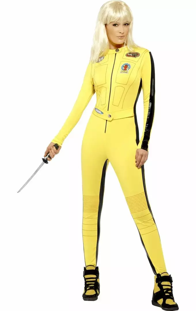 Smiffys Movies Kill Bill Uma Thurman Costume 1 Smiffys Movies Kill Bill Uma Thurman Costume