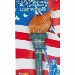 Generic Light Up Liberty Torch Accessory American / USA