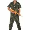 Generic Mens Camoflauge Soldier Costume