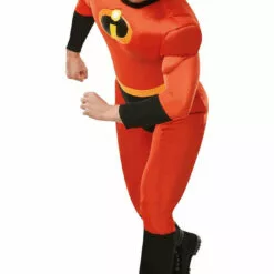 Rubies Mens Deluxe Mr Incredible Costume Cartoons