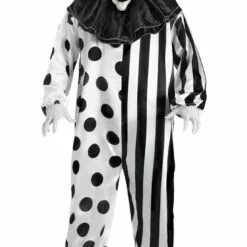 Palmer Monochrome Killer Clown Costume
