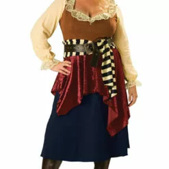 InCharacter Costumes Book Characters Pirate Babe Plus Size Costume