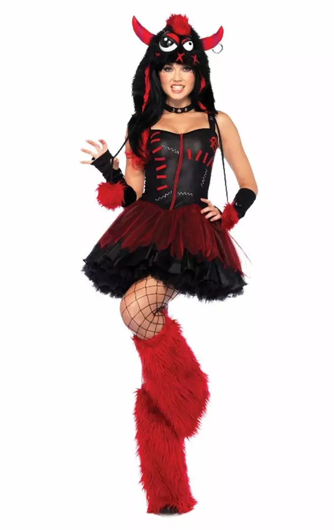Leg Avenue Festivals Rebel Monster Costume 1 Leg Avenue Festivals Rebel Monster Costume