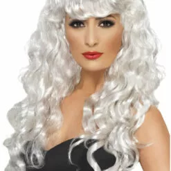 Smiffys Siren White Wig Mermaids