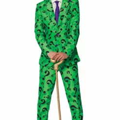 OppoSuits Book Characters Adult The Riddler Suitmeister Costume