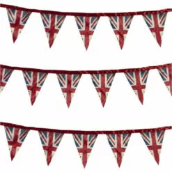 Generic Union Jack Fabric Bunting Decoration British / UK