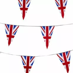 Generic Union Jack Triangle Bunting Decoration Around The World