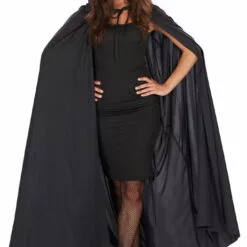 Generic Unisex Black Hooded Cape Game Of Thrones