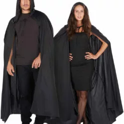 Generic Unisex Black Hooded Cape Game Of Thrones