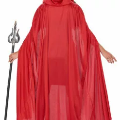 Generic Unisex Red Hooded Cape Fairytales