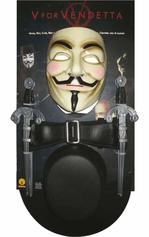 Rubies V For Vendetta Full Kit Costume 1 Rubies V For Vendetta Full Kit Costume