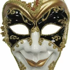 Bristol Novelty Masquerade Ball Venetian Man Facepiece