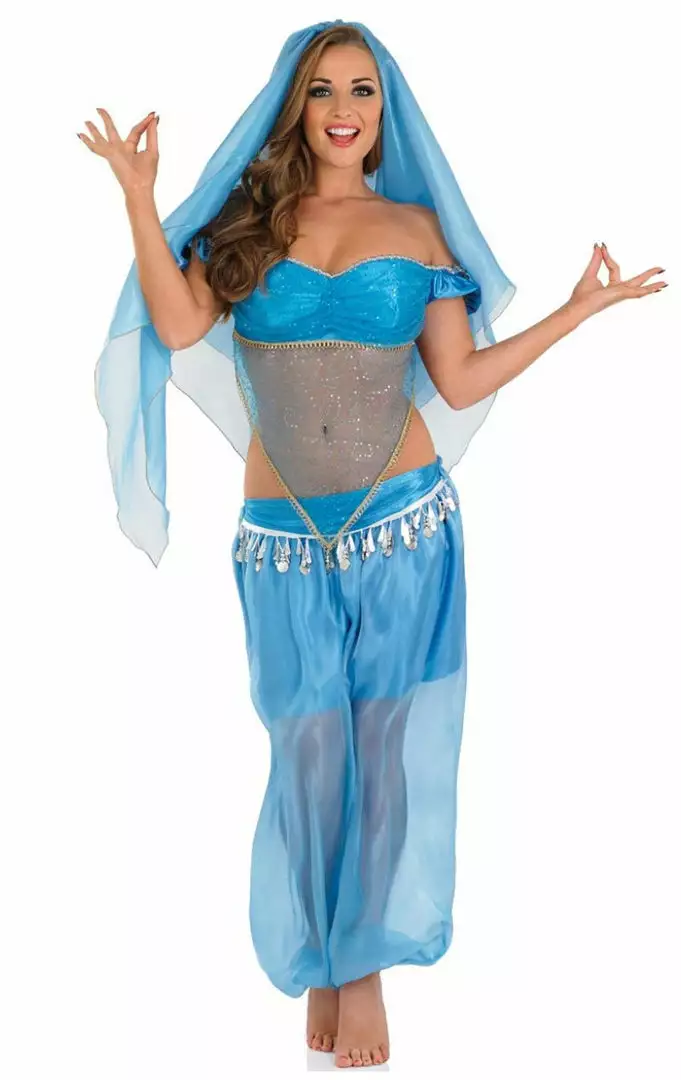 Generic Womens Arabian Princess Costume 1 Generic Womens Arabian Princess Costume