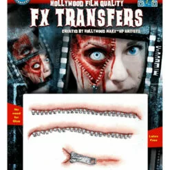 Tinsley Transfers Halloween Zipper Face 3D FX Transfers